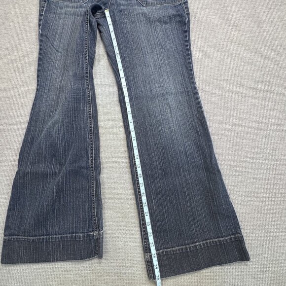 Tommy Hilfiger Womens Sz 8 Blue Denim Mid Rise American Splendor Trousers Jeans - Picture 12 of 14